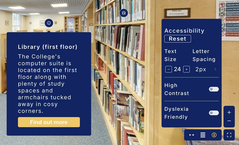 Accessible tours