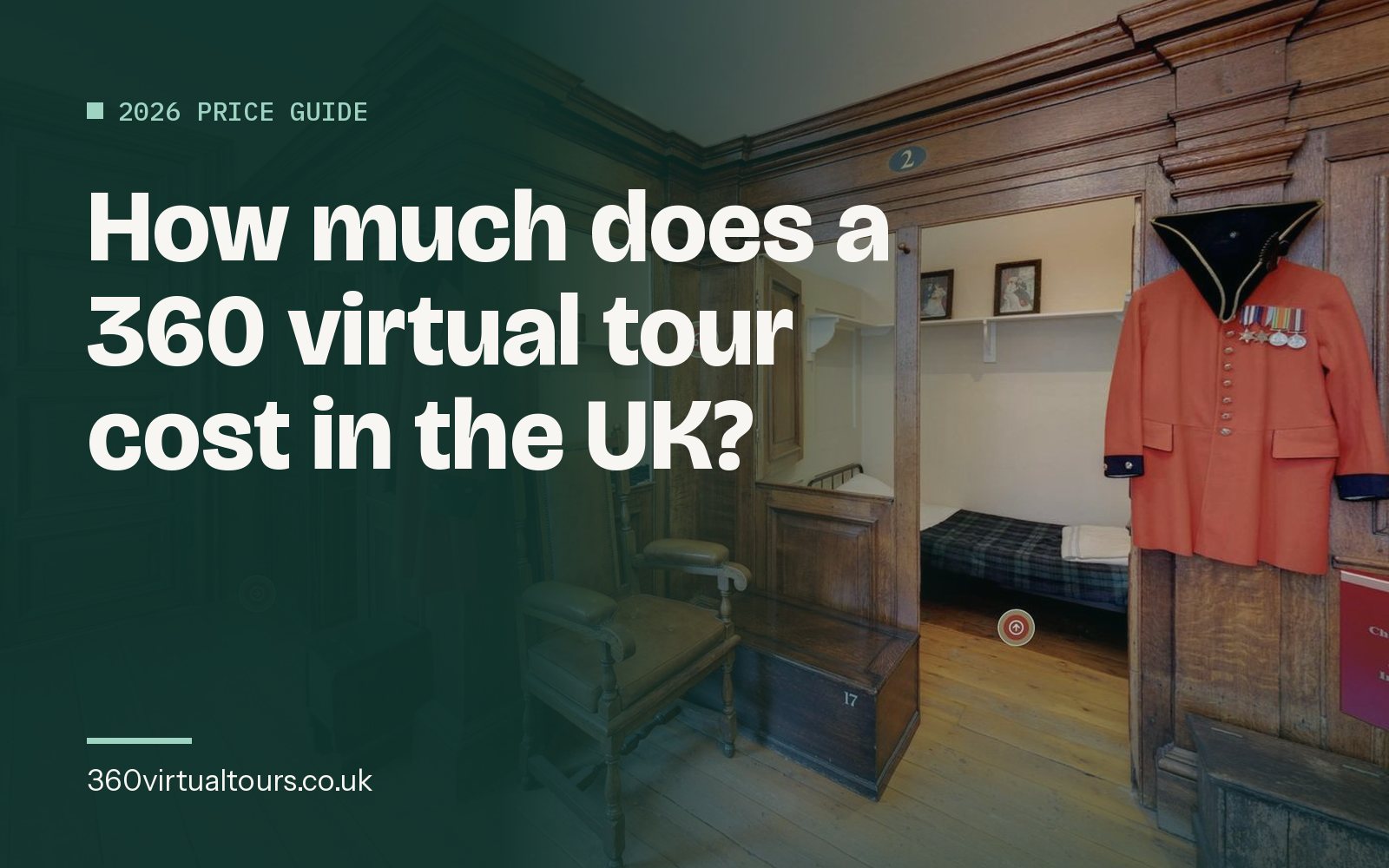 How Much Does a 360 Virtual Tour Cost in the UK? (2026 Price Guide)