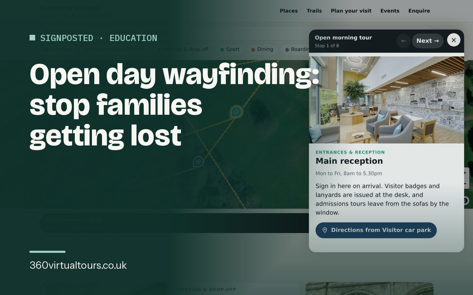 Open Day Wayfinding: How to Stop Families Getting Lost on Campus