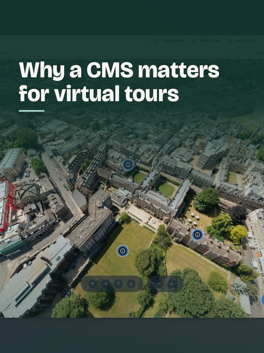 Why a CMS Is So Important for Virtual Tours