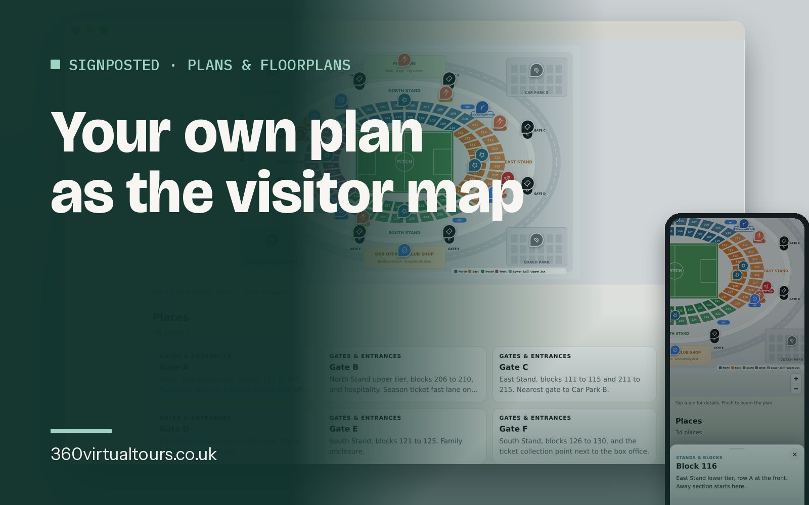 Using Your Own Floorplan, Seating Plan or Guide Map as the Visitor Map