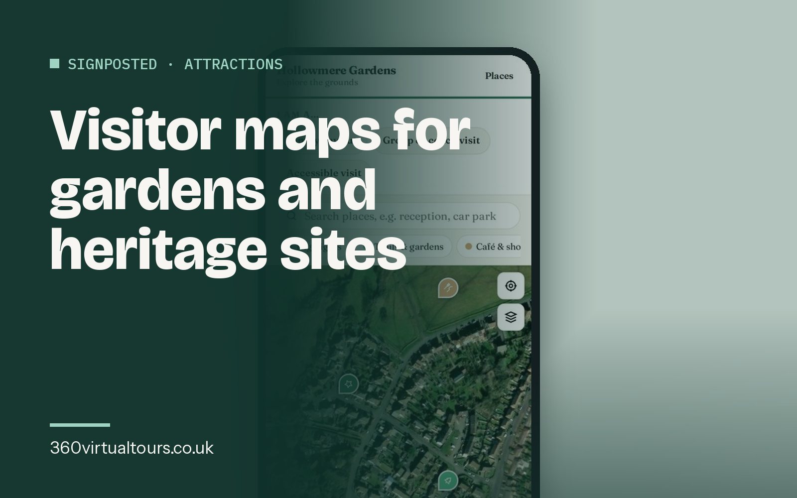 Visitor Maps for Attractions, Gardens and Heritage Sites: Trails, Highlights and Where the Loos Are
