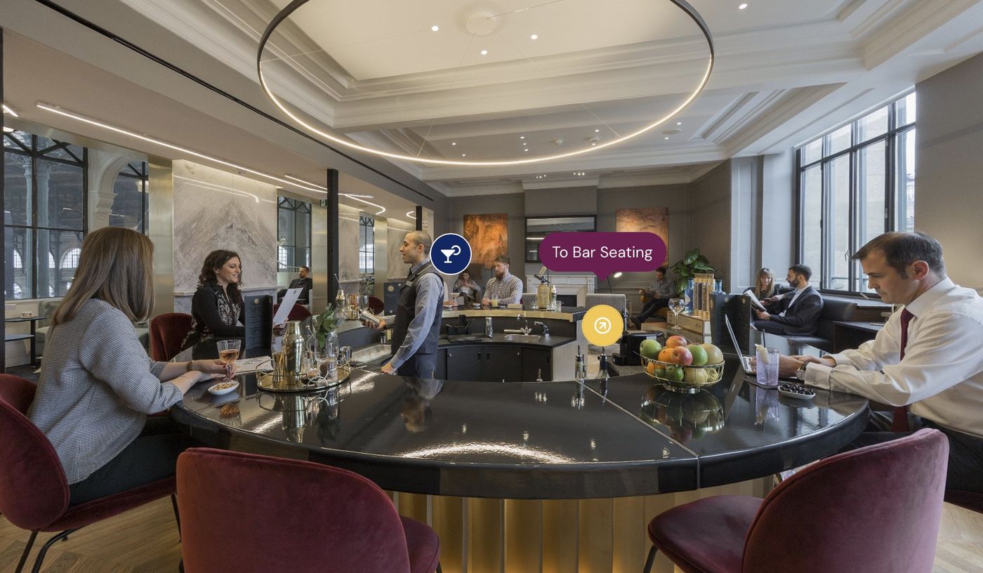 Eurostar Paris Business Lounge Virtual Tours virtual tour