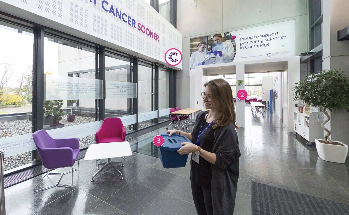 Cancer Research UK Cambridge Institute Virtual Tour virtual tour