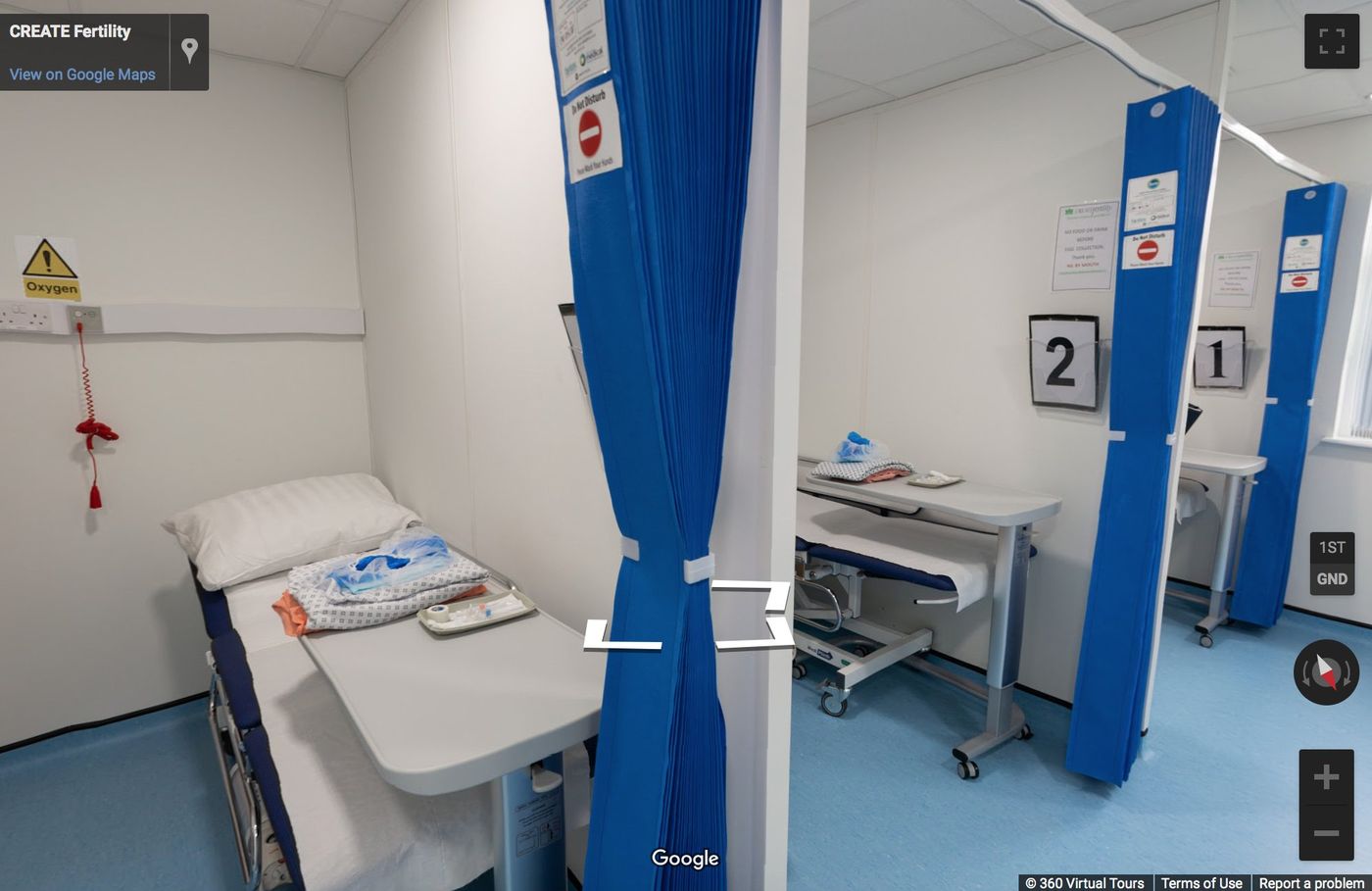 Create Fertility Bristol Google Street View Virtual Tour