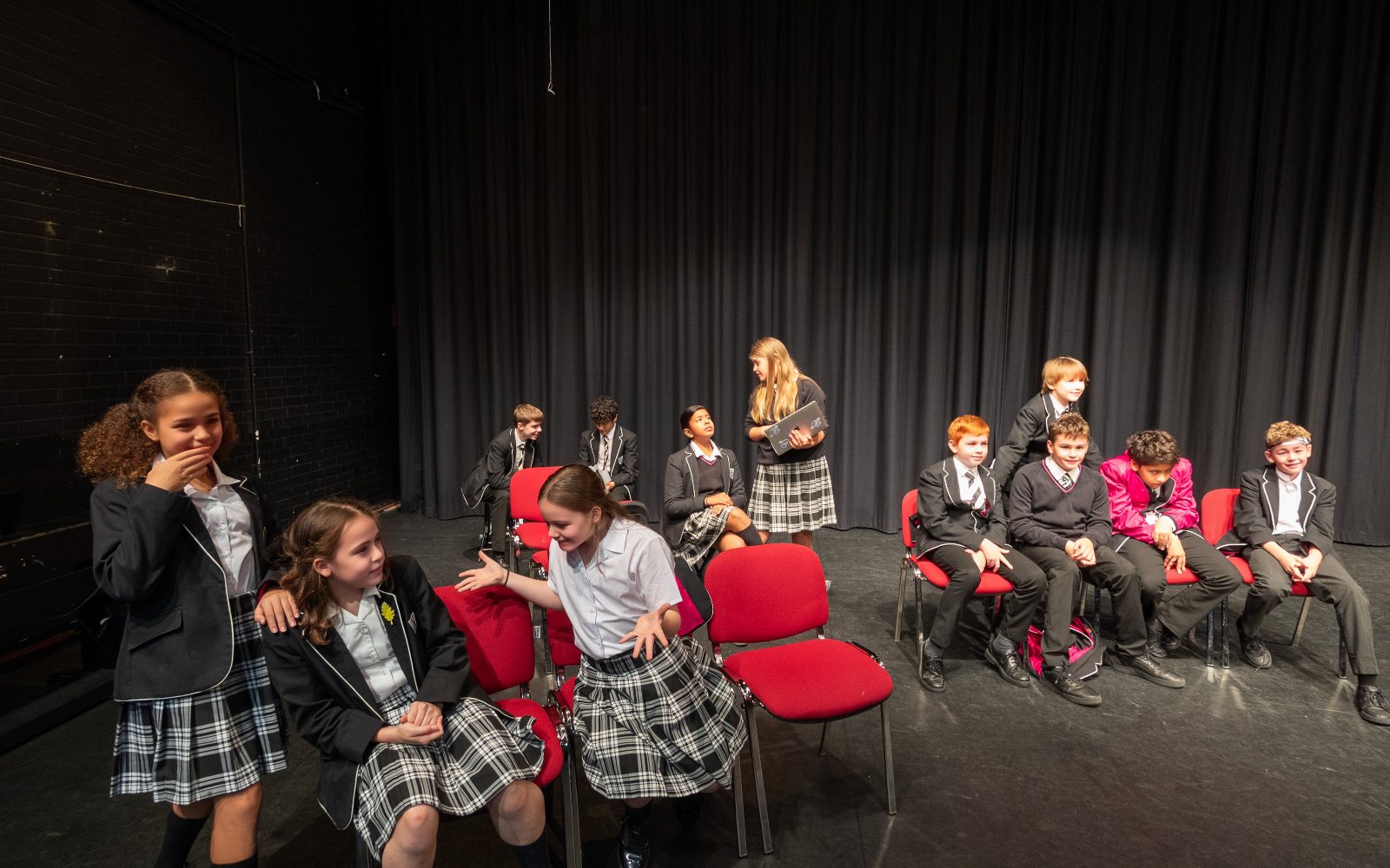 Crosfields school theatre