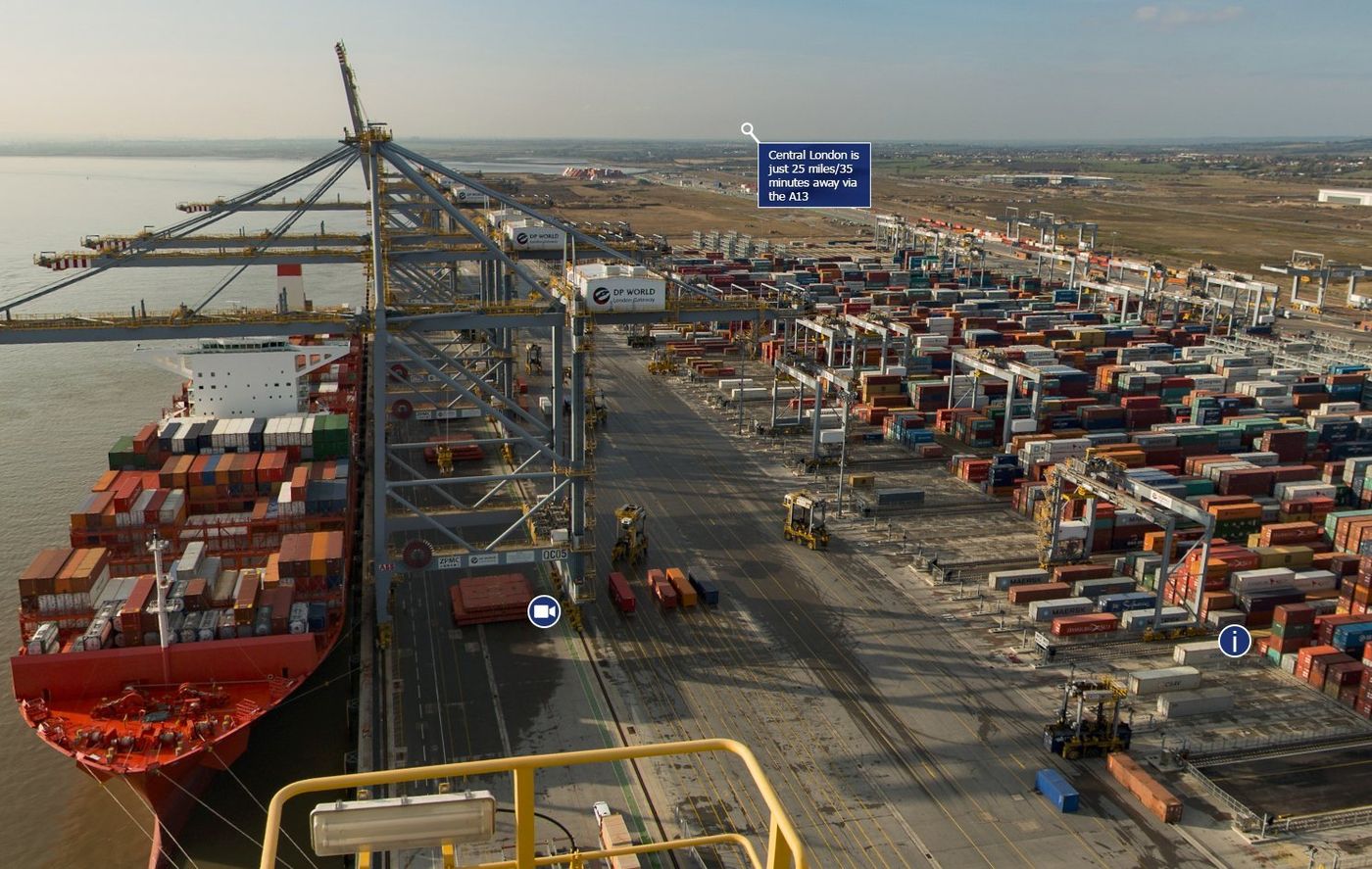DP World London Gateway Virtual Tours