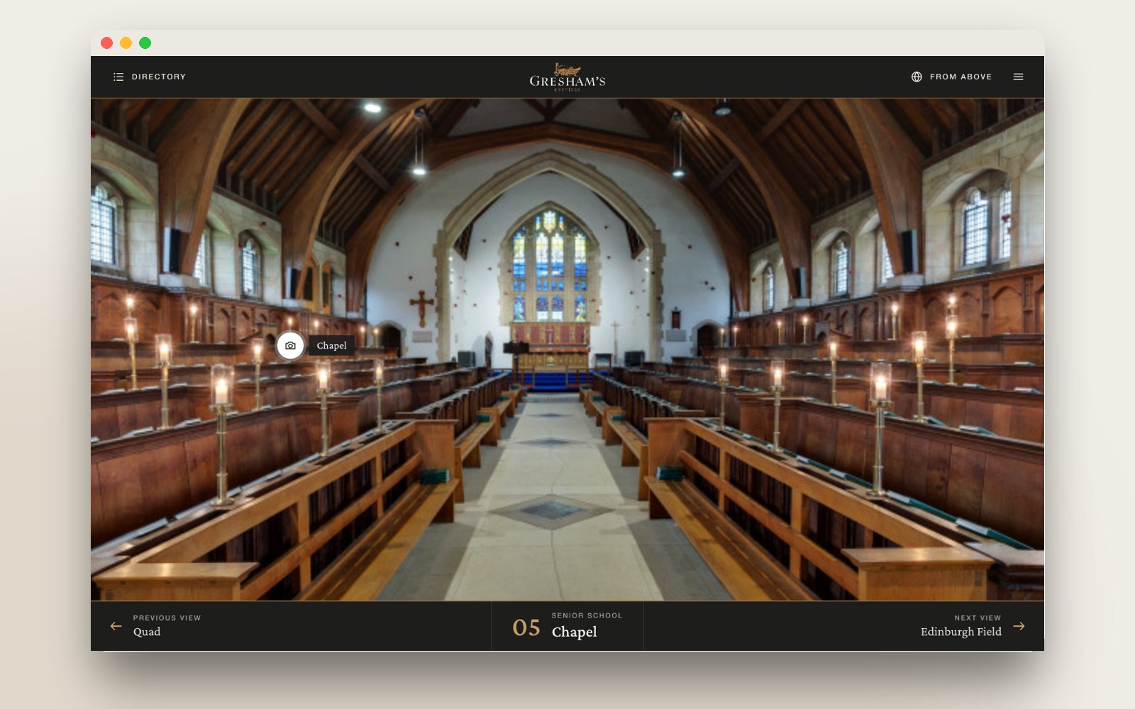 The Chapel in 360