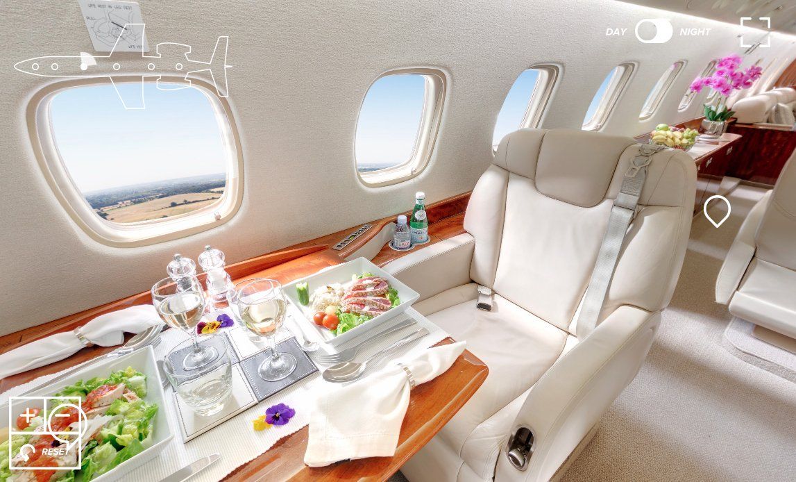 Embraer Legacy 600 Private Jet Virtual Tour
