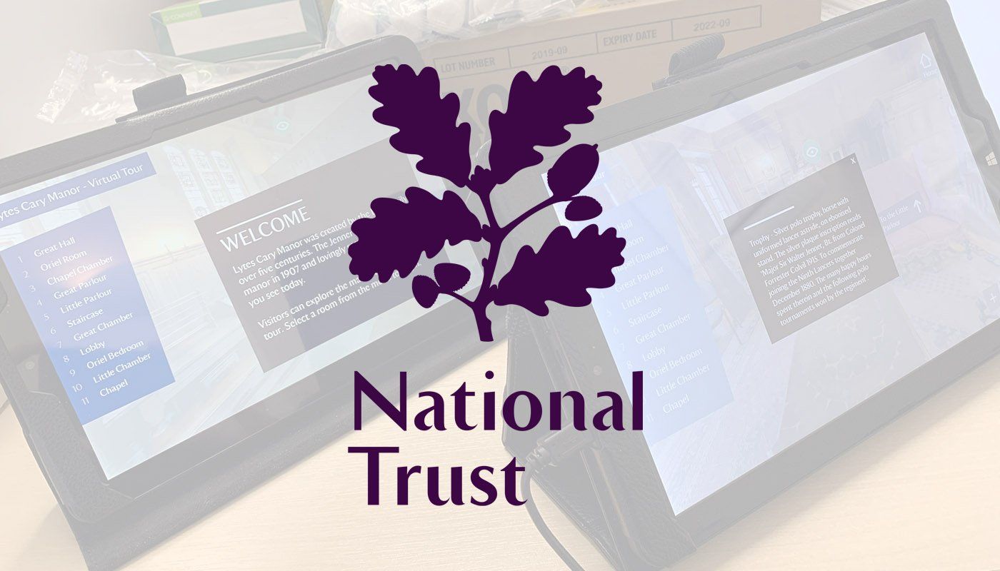 National Trust – Lytes Cary Manor Kiosk & Tablet 360 Virtual Tours