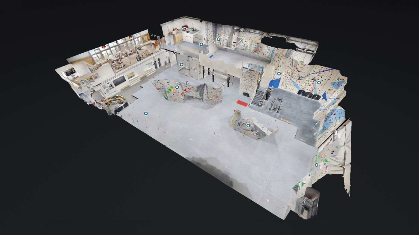 Matterport 3D dollhouse view