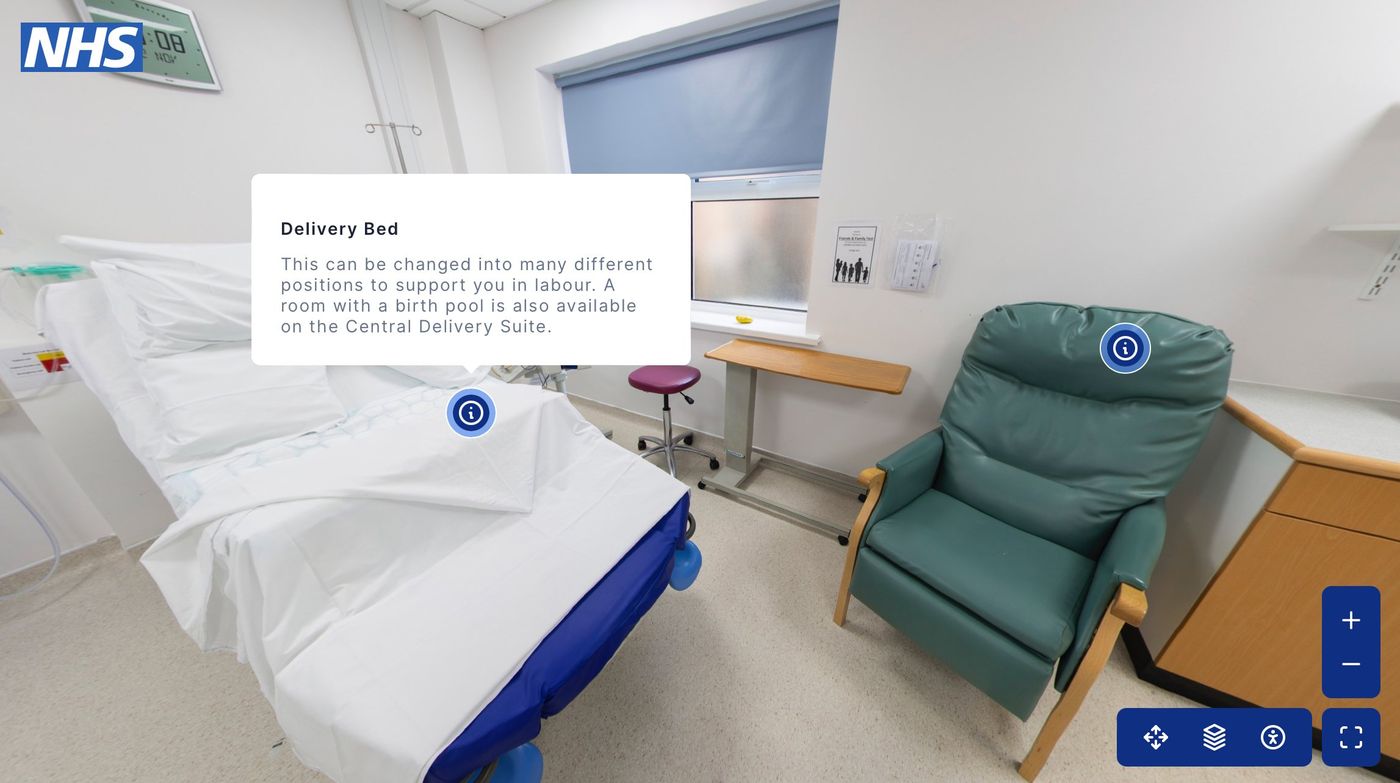 Virtual Tours for Hospitals, Clinics and Healthcare: Reassuring Patients and Recruiting Staff