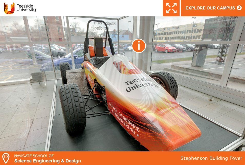 Teesside University Virtual Campus Tour