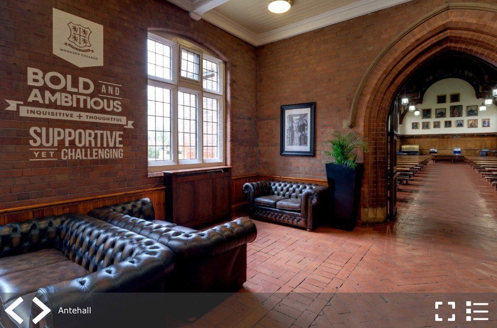 Worksop College 360 Virtual Tours