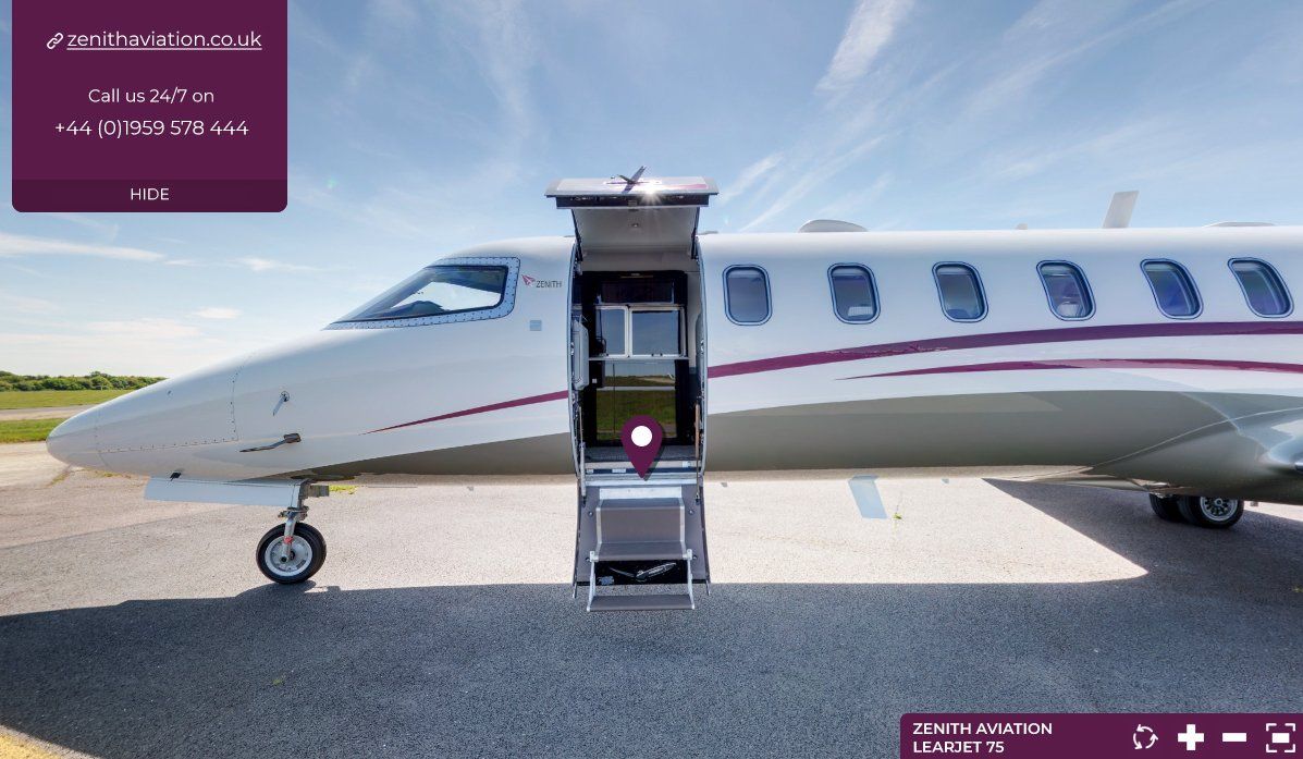 Zenith aviation virtual tour